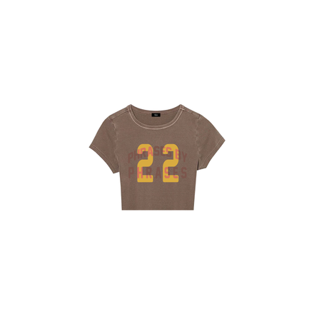 Brown '22 Jersey Baby Tee